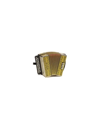 Acordeón Hohner Vienna 2915-GC Dorado A-3404
