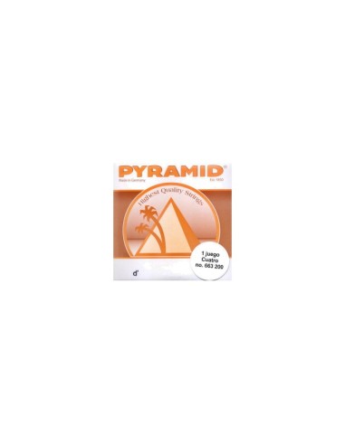 Juego Cuerdas Pyramid Cuatro Venezolano 663200