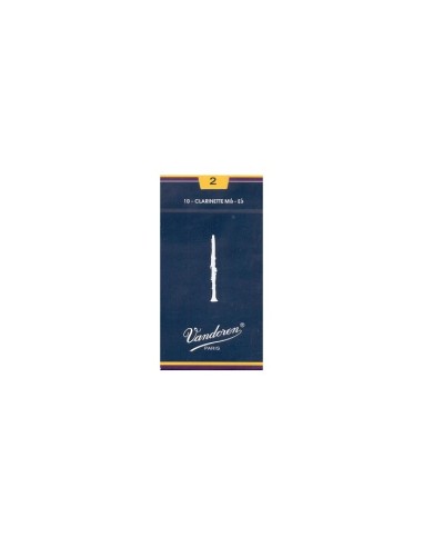 Caja 10 Cañas Requinto Vandoren Tradicional 2 caja azul