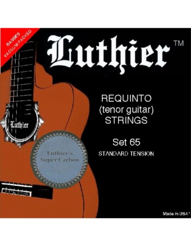 Juego Cuerdas Luthier Requinto Carbono LU-65SC