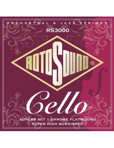 JUEGO DE CUERDAS ROTOSOUND PARA CELLO RS3000