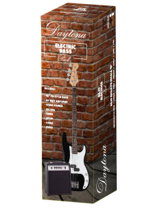 PACK BAJO ELÉCTRICO TIPO PRECISION DAYTONA PGBDBK NEGRO