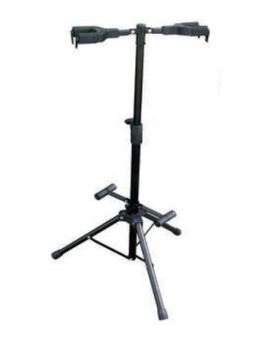 SOPORTE DE GUITARRA DE ACERO PARA DOS GUITARRAS ADMIRA GS041