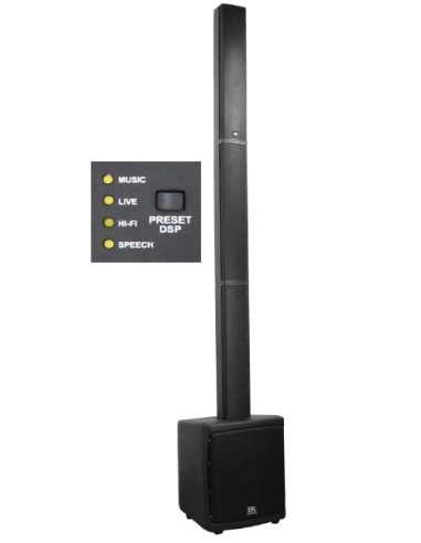 EK AUDIO PA SYSTEM CON BATERÍA ULTRA PORTABLE 800W
