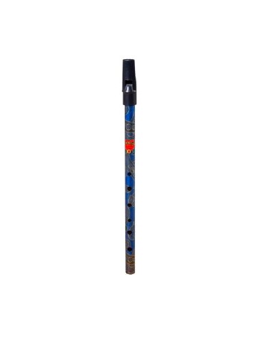 FLAUTA BOHO FLAGEOLET RE AZUL
