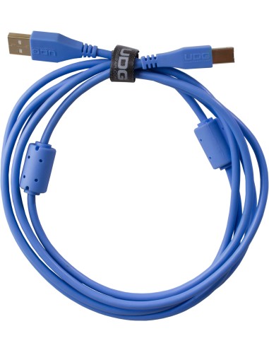 U95001LB - ULTIMATE AUDIO CABLE USB 2.0 A-B BLUE STRAIGHT 1M
