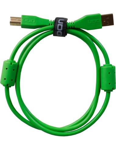 U95002GR - ULTIMATE AUDIO CABLE USB 2.0 A-B GREEN STRAIGHT 2M
