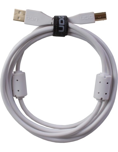 U95002WH - ULTIMATE AUDIO CABLE USB 2.0 A-B WHITE STRAIGHT 2M