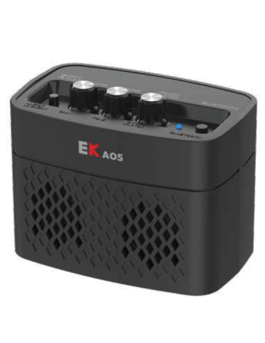 AMPLIFICADOR EK DE GUITARRA EKA05 PORTÁTIL 5W