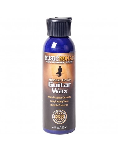 MN102 - CERA PARA GUITARRA MUSICNOMAD  , RESTAURA BRILLO Y PROTEGE DE ARAÑAZOS