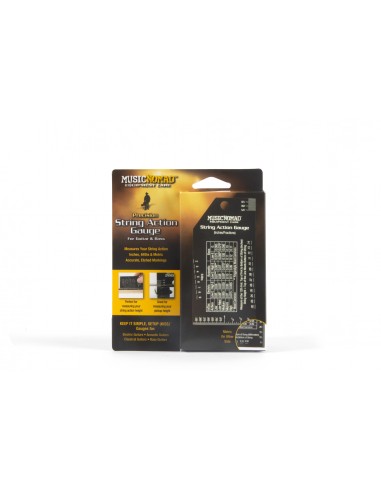 MN602 - HERRAMIENTA PARA CALIBRAR ALTURA DE CUERDAS GUITARRA MUSICNOMAD